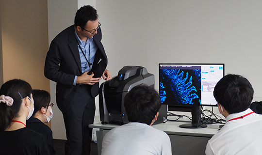 免疫染色の実習